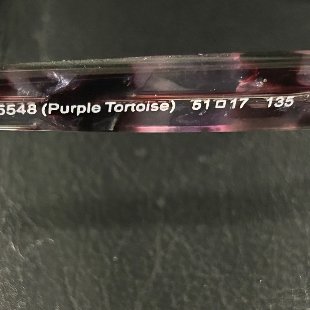 Coach Purple Tortoiseshell Optical Frames frame o… - image 8